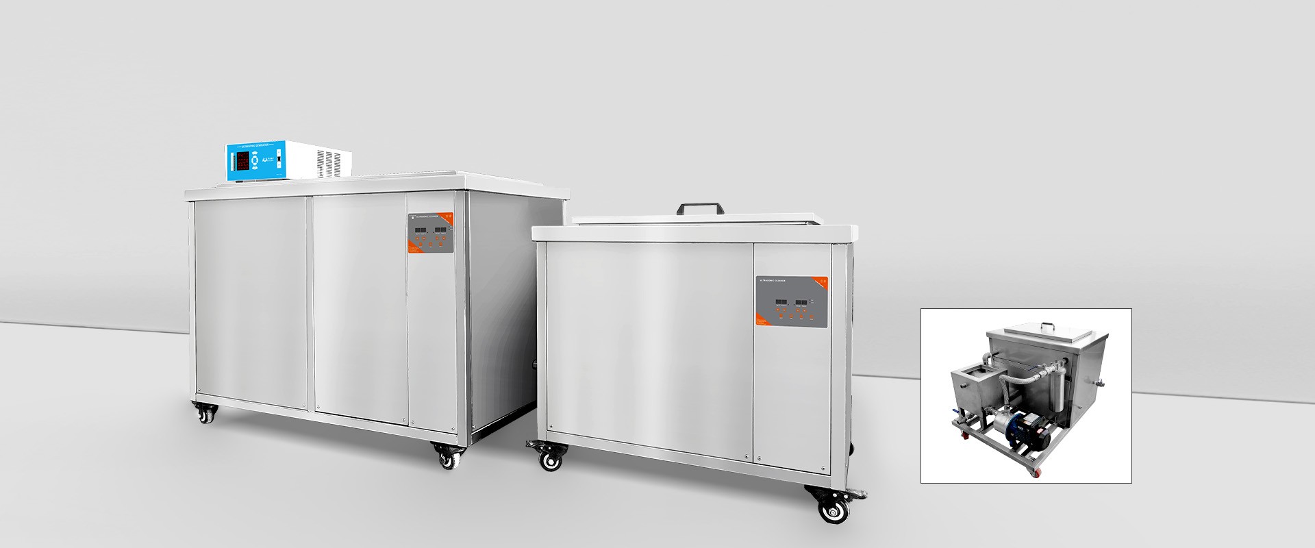 欧沃超声波清洗机(定制)单槽过滤